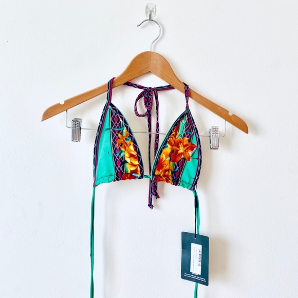 HOST PICK PrettyLittleThing Multi Mixed Print Bikini Top and Bottom Set - Picture 2 of 5